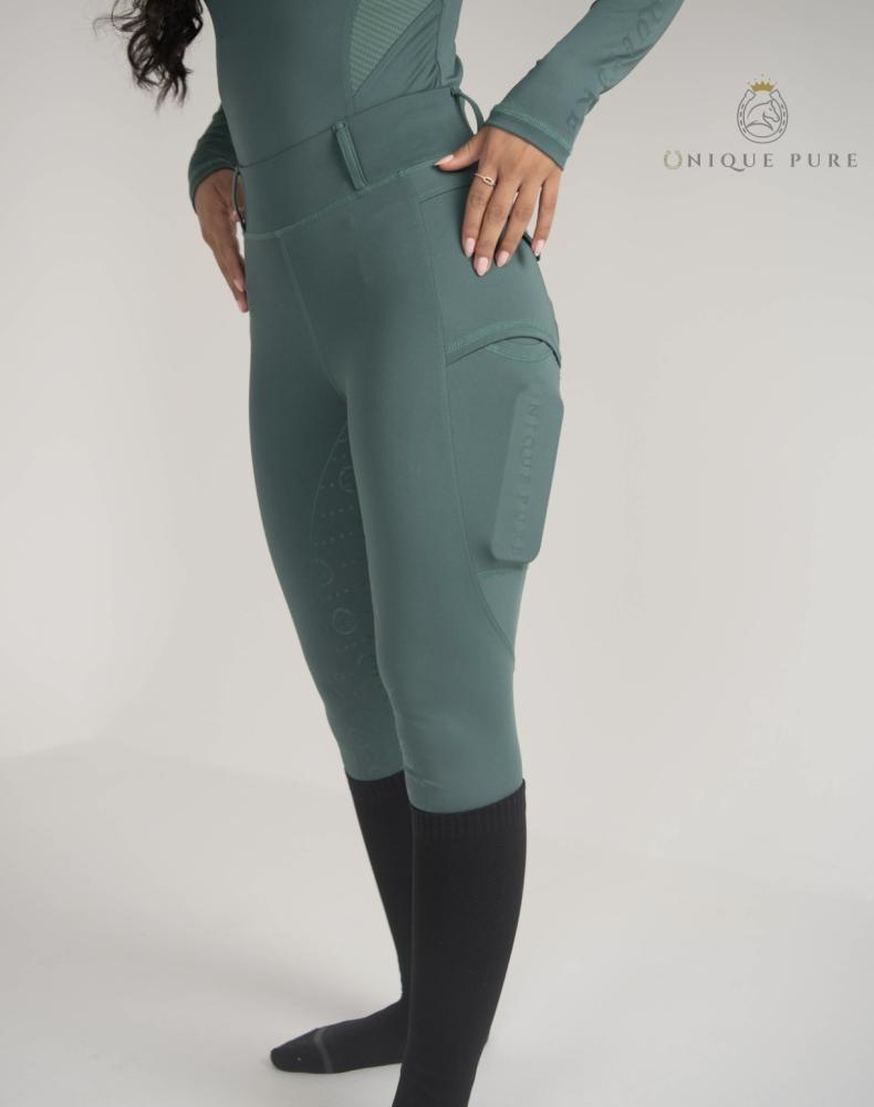 Green riding pant