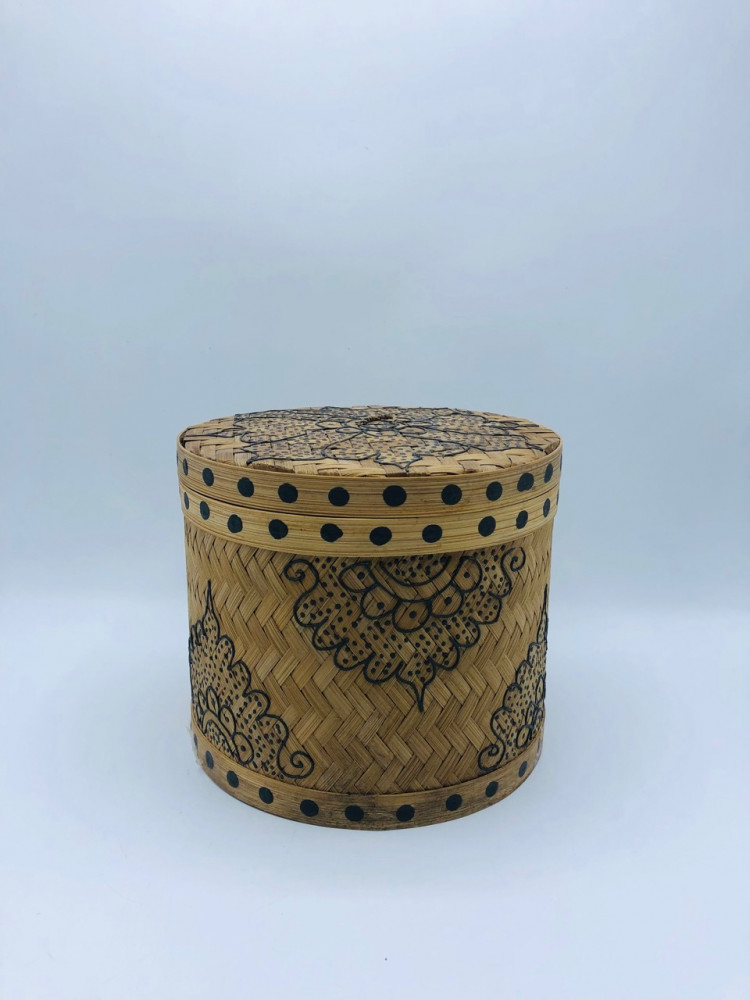 3 صناديق تنسيق مع غطاء (18سم ، 15سم، 11سم)