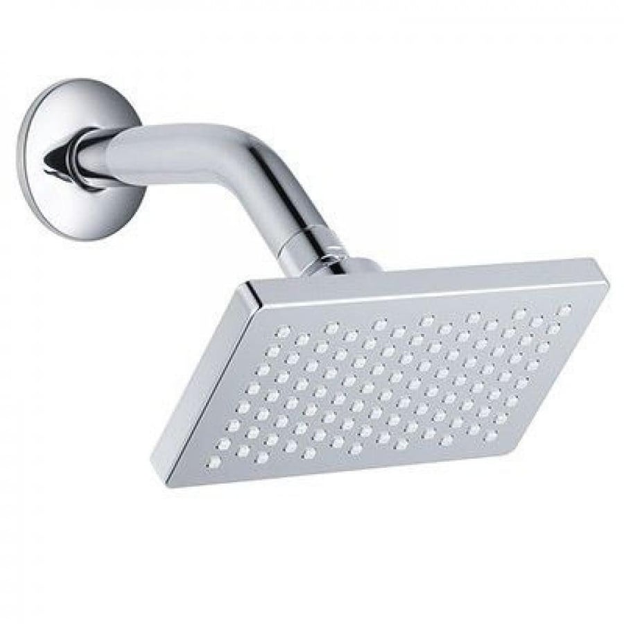 Rectangular rain drain with a collector