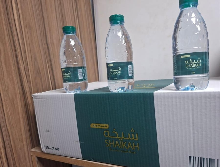 مياه شيخه 330 مل شد 40 حبة 25 كرتون+5 مجانا
