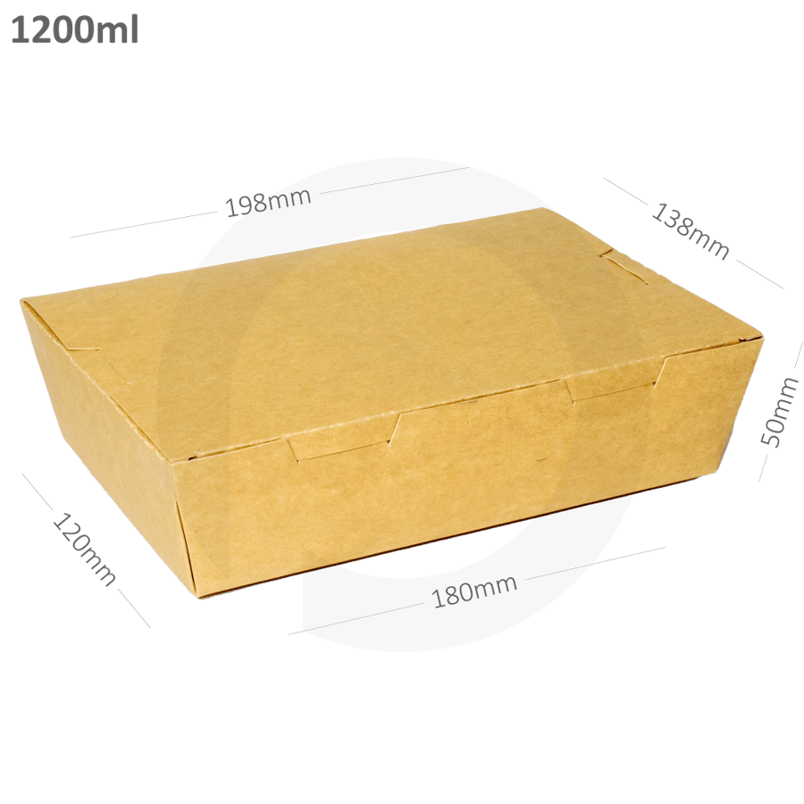 Carved food box 1200 mm carton 200 boxes