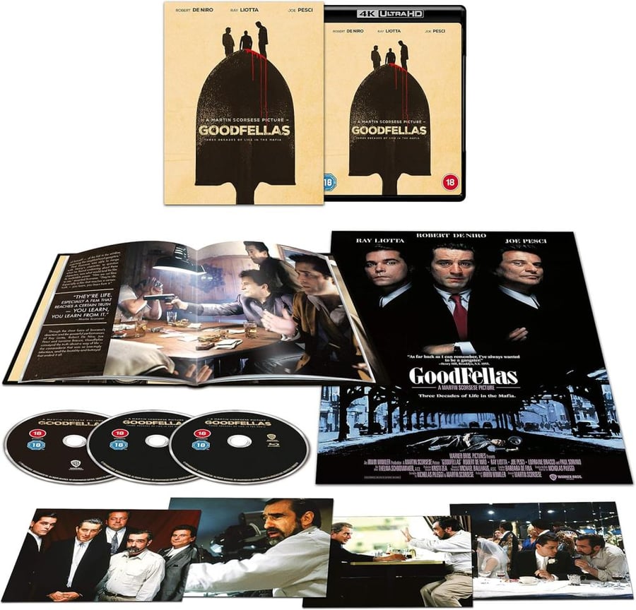 Goodfellas: 30th Anniversary  4K Ultra HD Blu ray