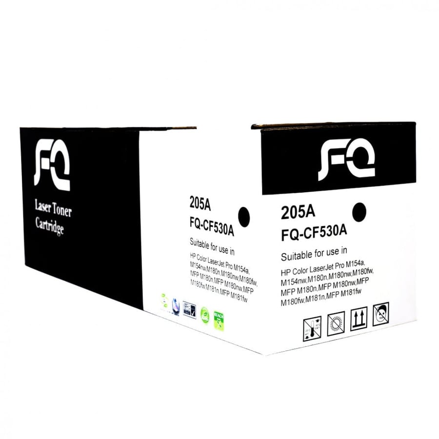 حبر ليزر FQ 205A متوافق مع CF530A اسود