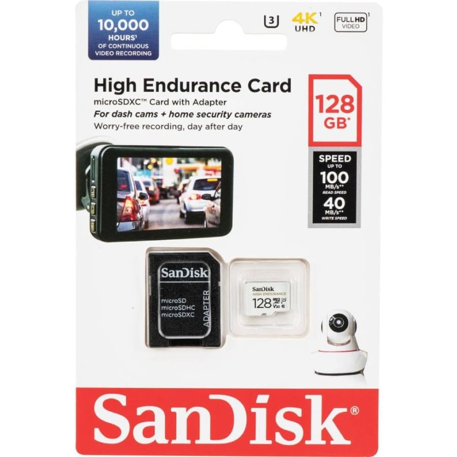 sandisk high endurance 128gb