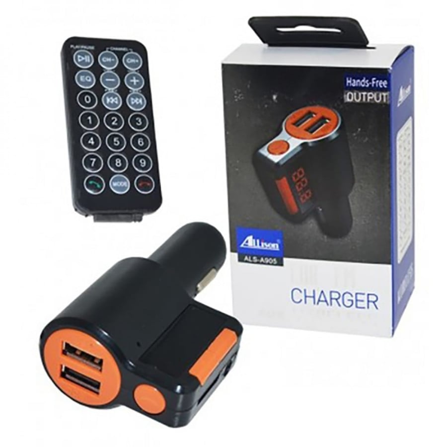 ام بي ثري ALLISON بلوتوث 2USB + شاحن ALS-A905