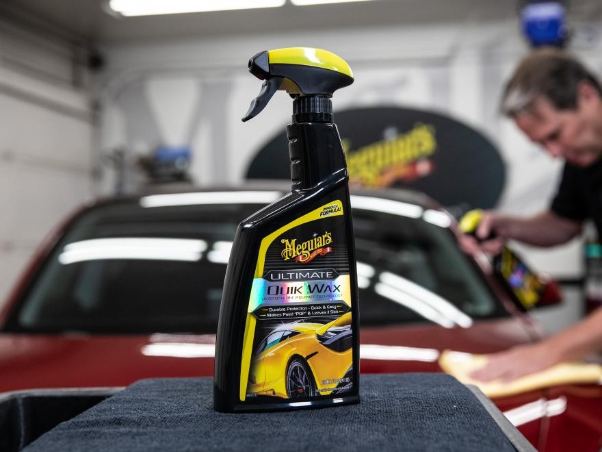 ملمع بدي شمعي لحماية الدهان ألتميت كويك واكس Ultimate Quik WAX من ميجوايرز G17516AM