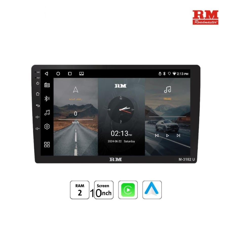 شاشه عامه 10 انش رودماستر مطوره رام 2 جيجا اندرويد 11 M-3182U