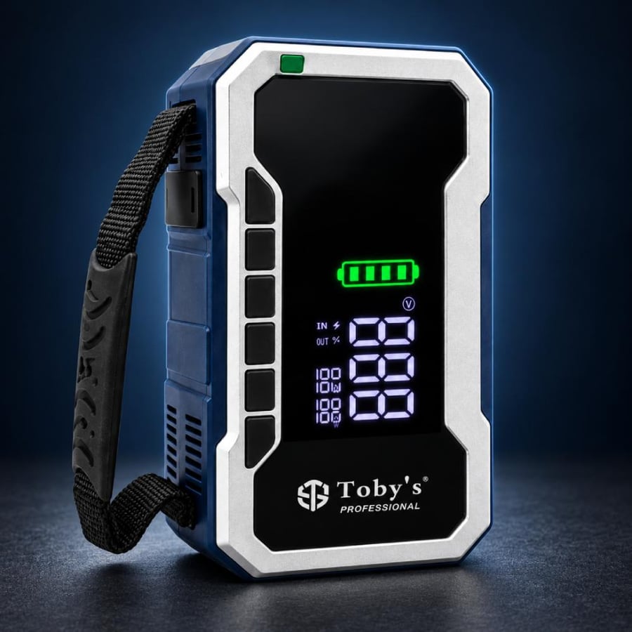 شاحن بطاريه متنقل للسياره  باوربانك  20000mAh توبيز X27