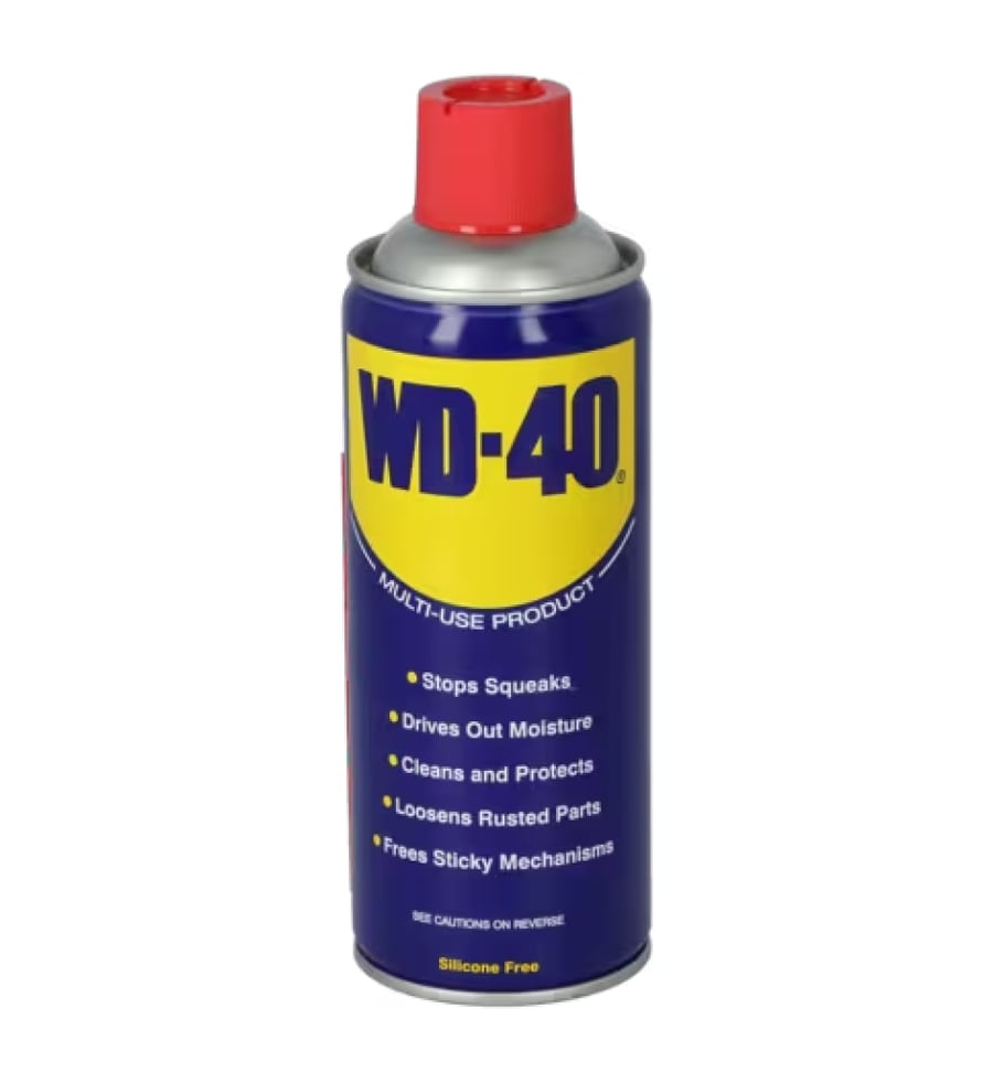 دبليو دي - 40 بخاخ زيت تشحيم و مزيل صدأ خالي من السليكون 330 ملم  WD-40