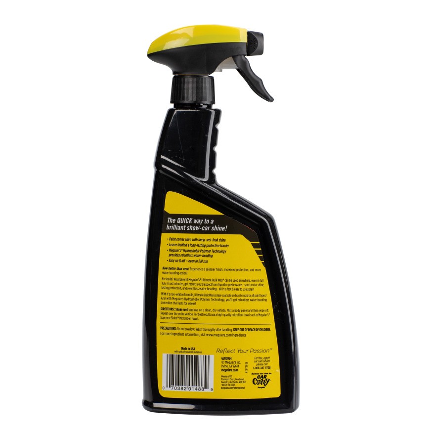 ملمع بدي شمعي لحماية الدهان ألتميت كويك واكس Ultimate Quik WAX من ميجوايرز G17516AM
