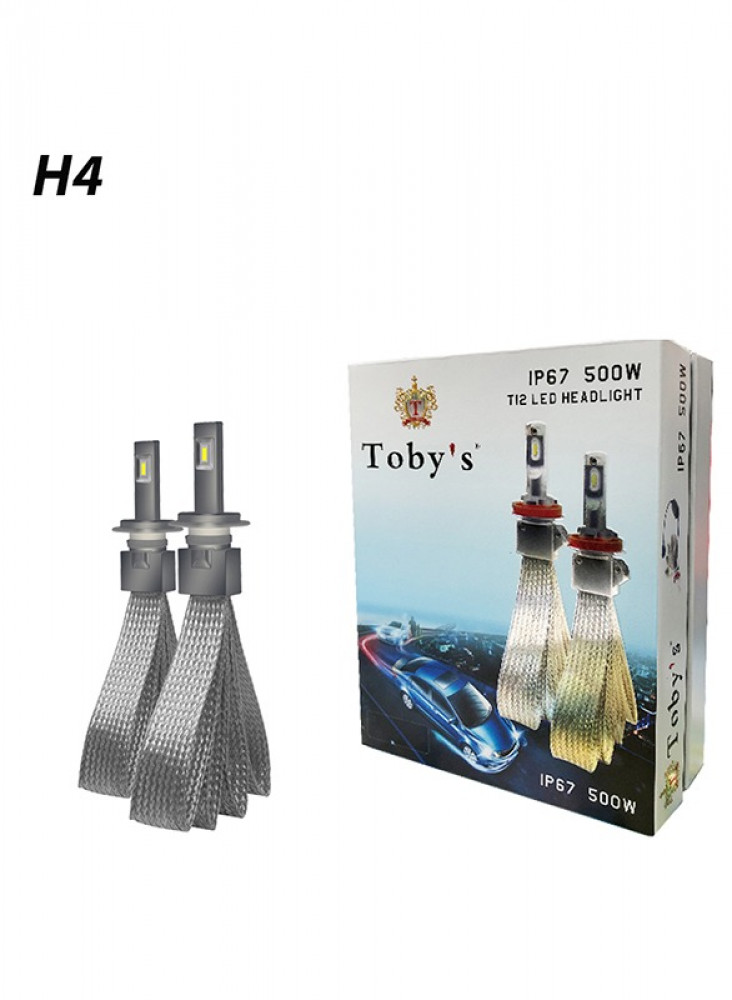 لمبه ليد طقم T12/500W/TOBYS/H4