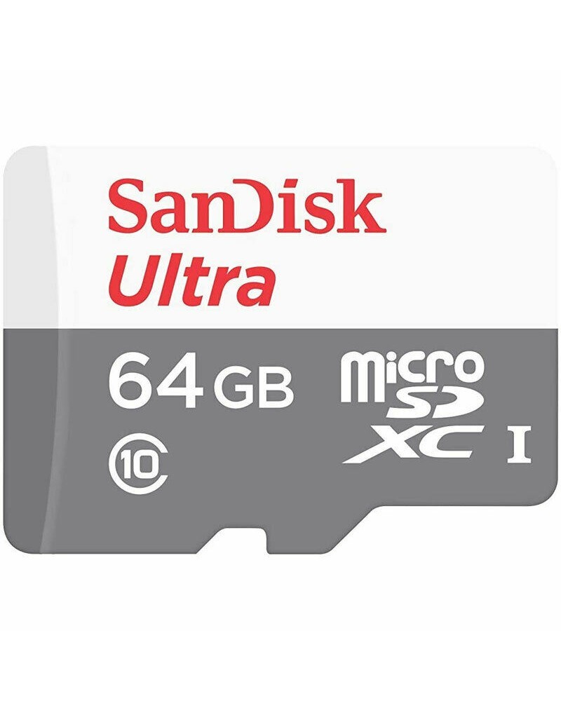 بطاقة ذاكرة 64 جيجا سانديسك ألترا ميكرو بسرعة 100ميجا بالثانيه San Disk