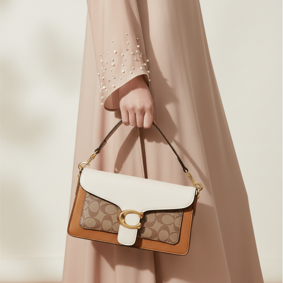 Elegant leather bag