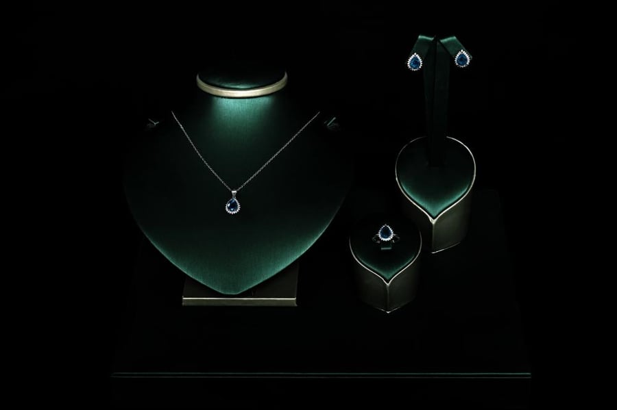 طقم فضة عيار 925