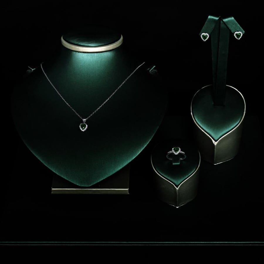 طقم فضة عيار 925