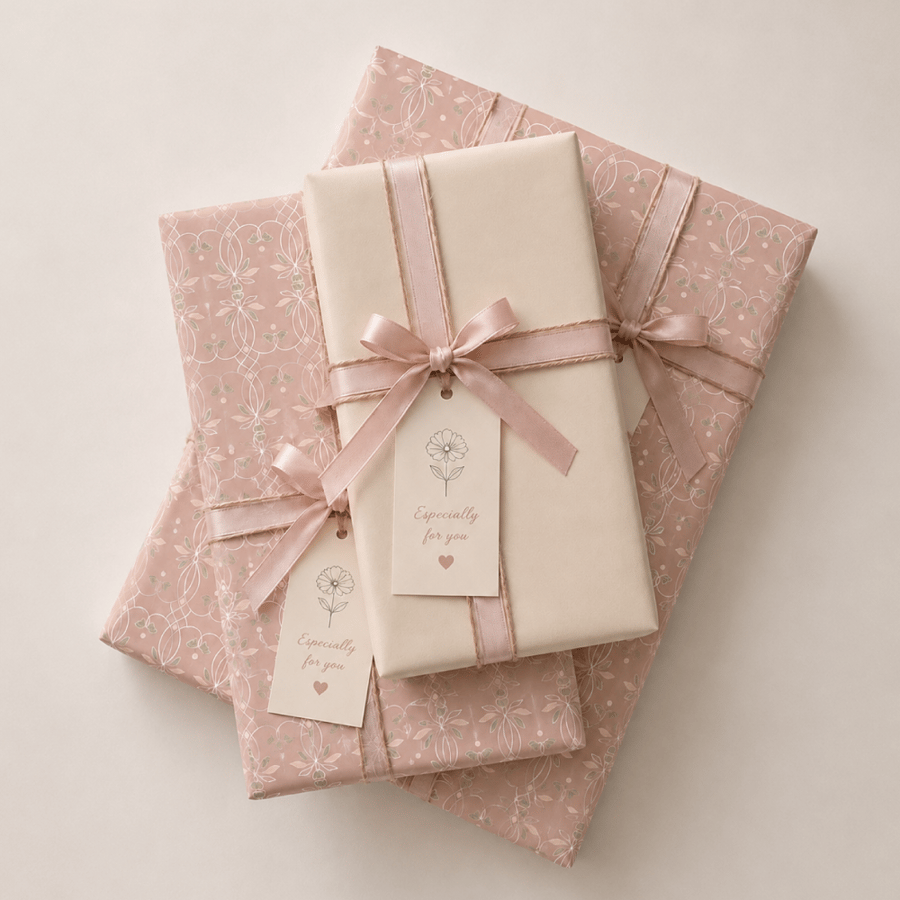 Wrapping paper for flowers and gifts - 12 pieces