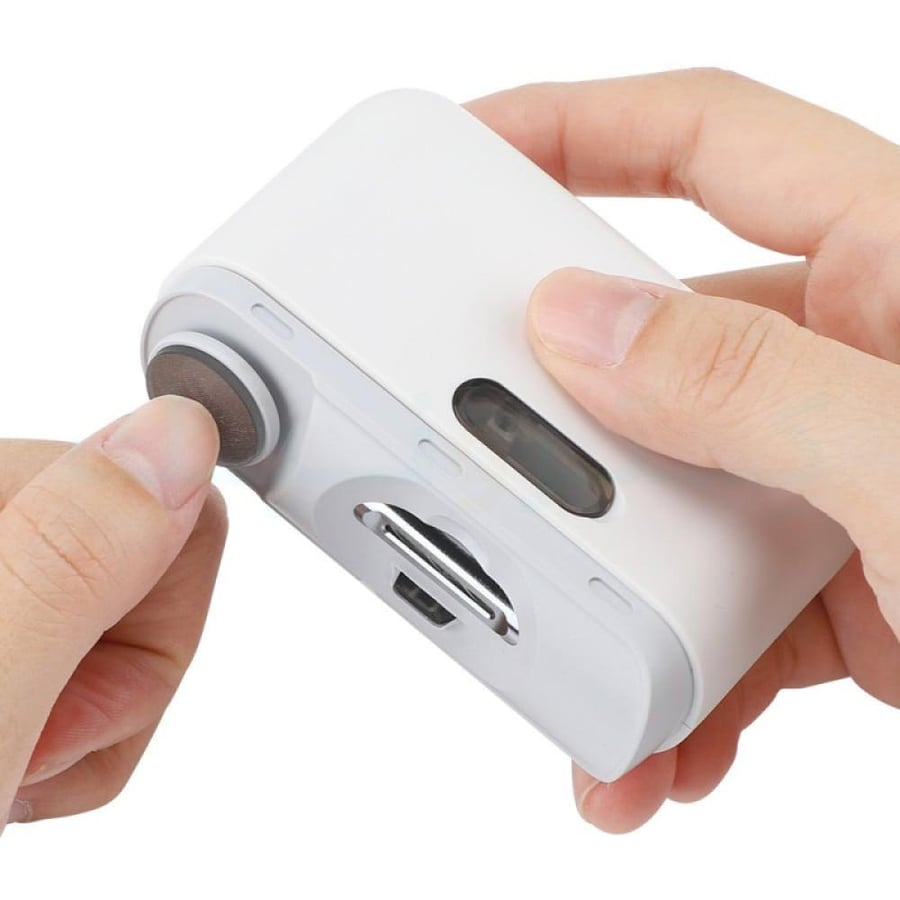 قصافة الاظافر الكهربائية 2 في 1 قصافة ومبرد اظافر بشاحن USB
