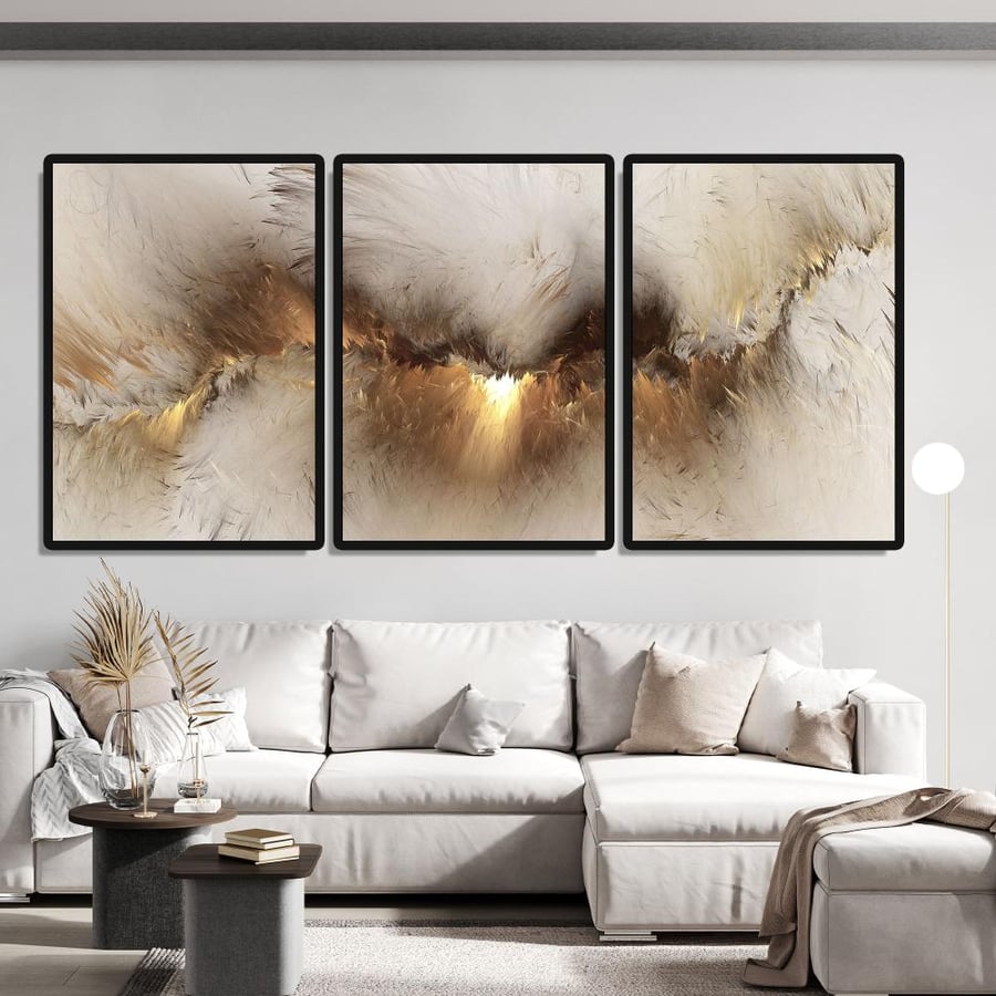لــوحات ثلاثية - تصميم عصري