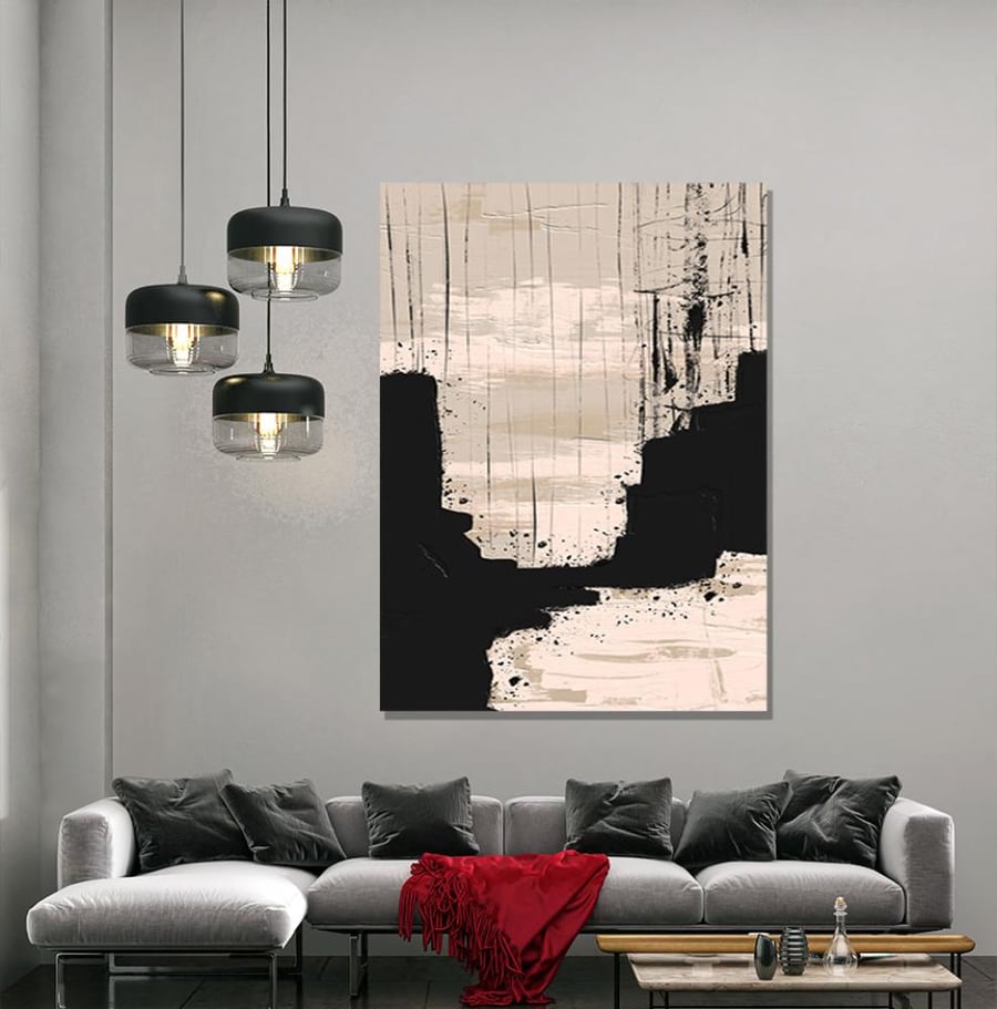 لــــوحة فن تجريدي-تصميم عصري