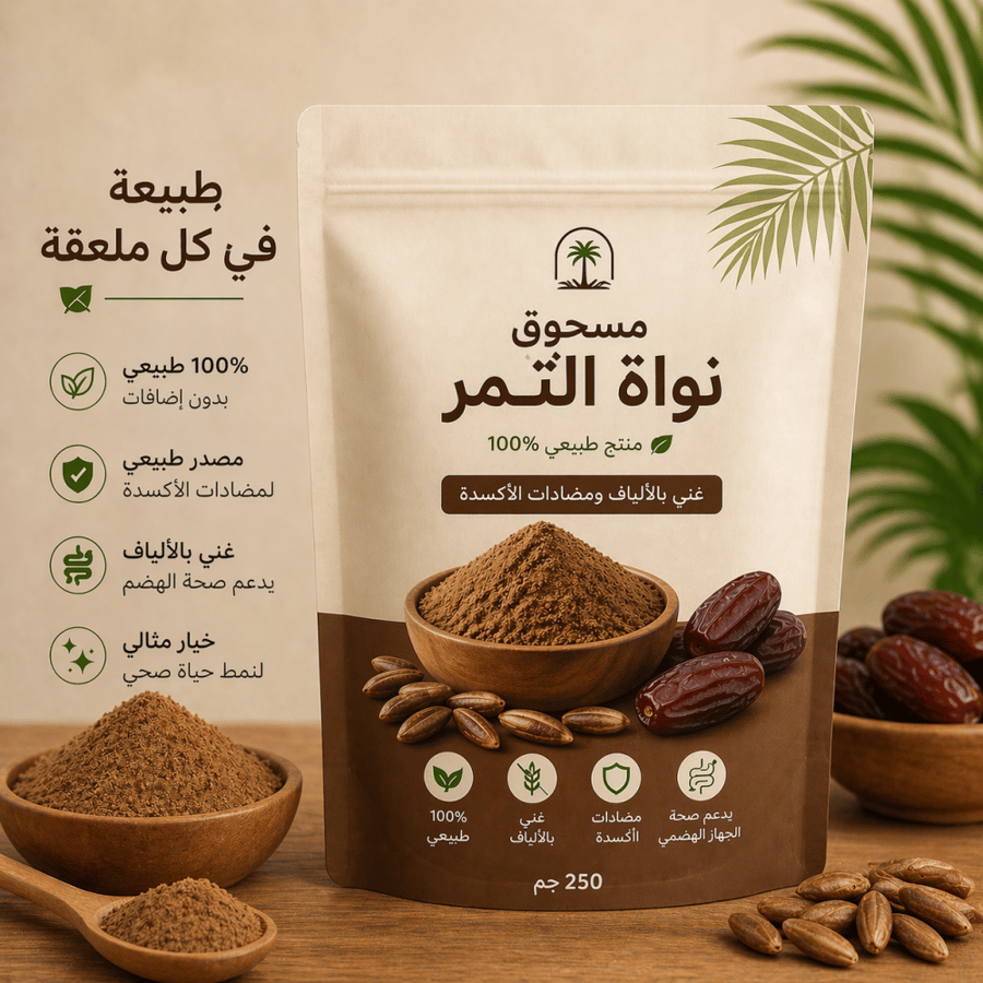مسحوق نواة التمر