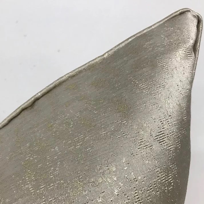 غطاء وسادة ذهبي مقاس 45x45cm