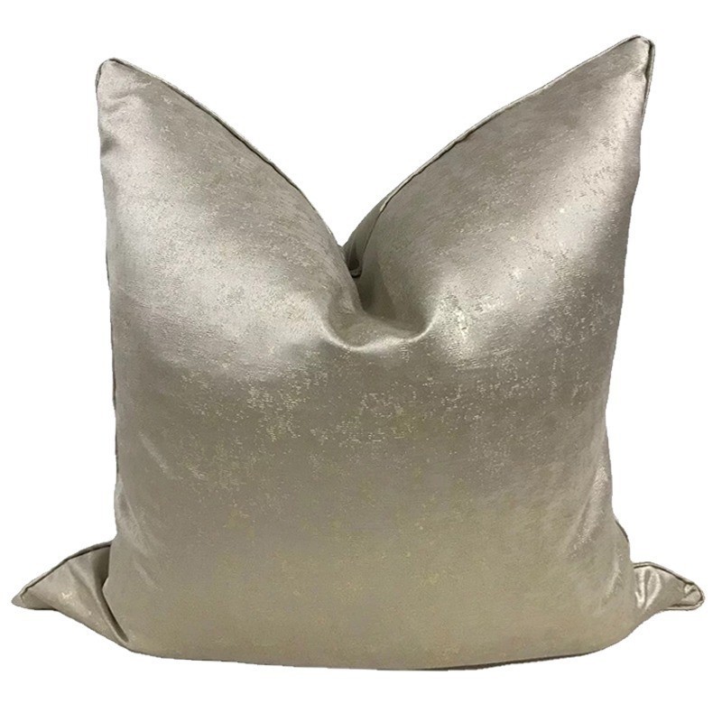 غطاء وسادة ذهبي مقاس 45x45cm
