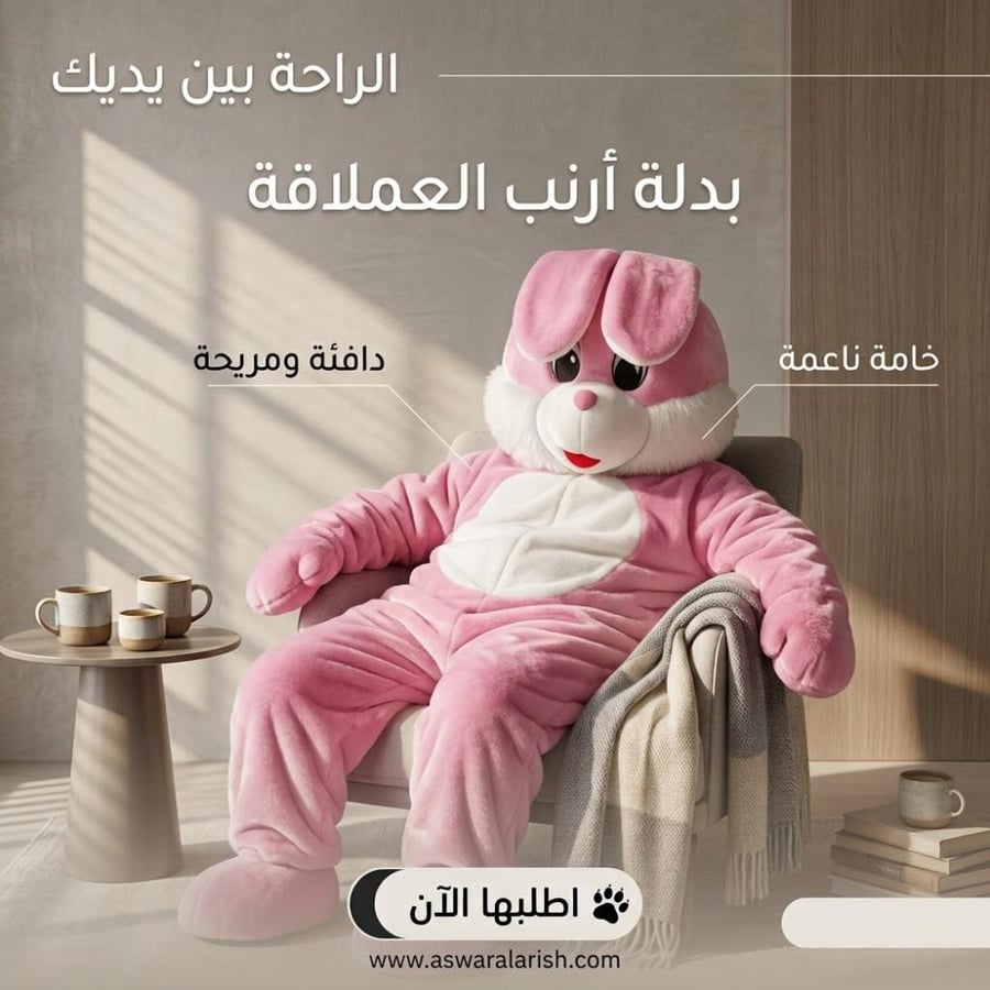 الملابس الكرتونيه العملاقه
