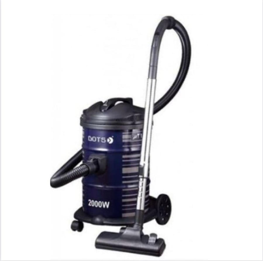 مكنسة برميل دوتس جاف رطب 21 لتر 2000 واط كيبل 5 متر DOTS Vacuum Cleaner VD-316B