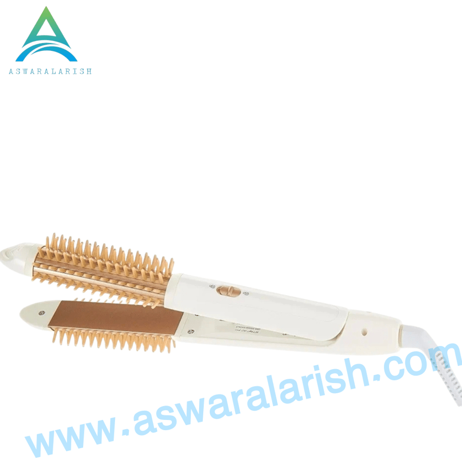 اطلب الان جهاز فرد الشعر مع مشط من كليكون 35 واط CK3248 سيراميك ابيض م