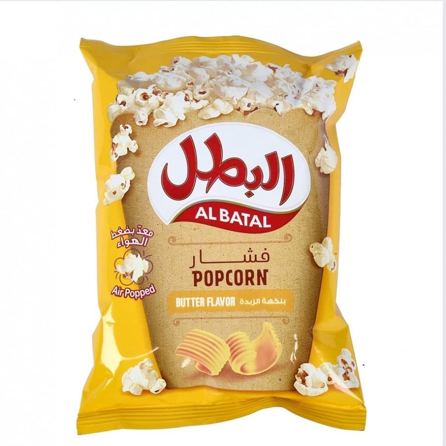 فشار بالزبدة من البطل، 10 كيس × 23 غرام - عبوة واحدة