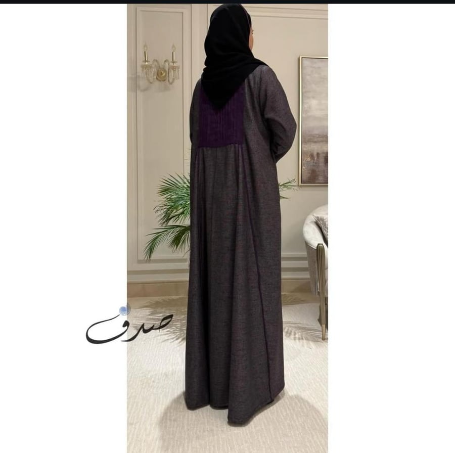 عبايه كتان ربيعي