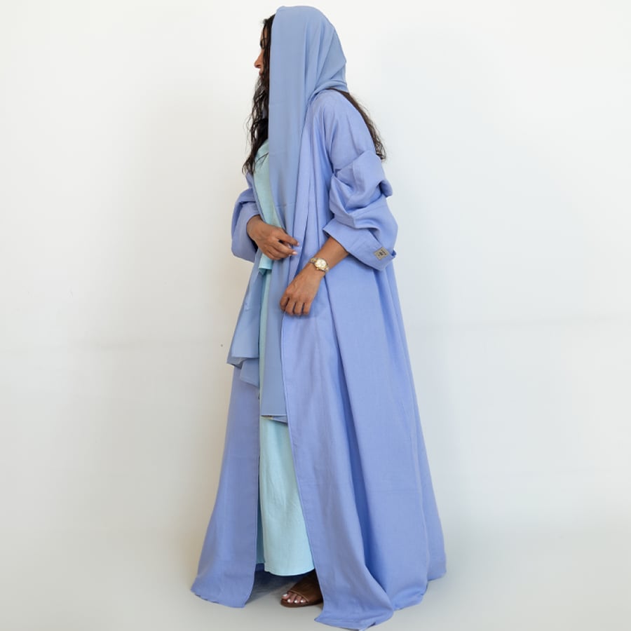 Lavender Line Abaya
