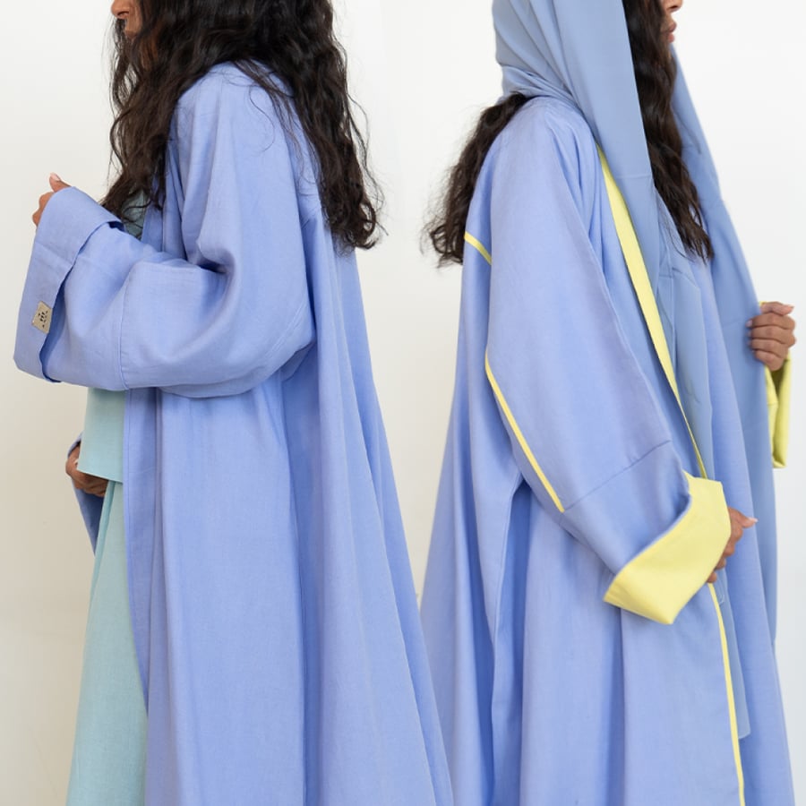 Lavender Line Abaya