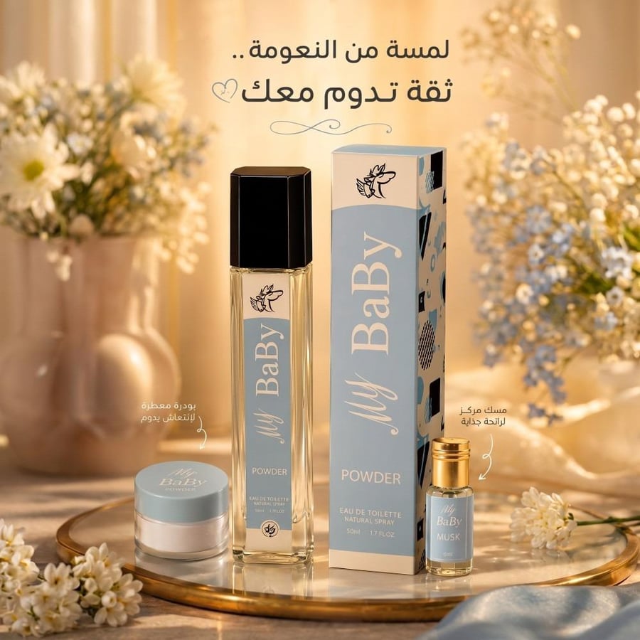 عطر الأطفال ماي بيبي 50مل
