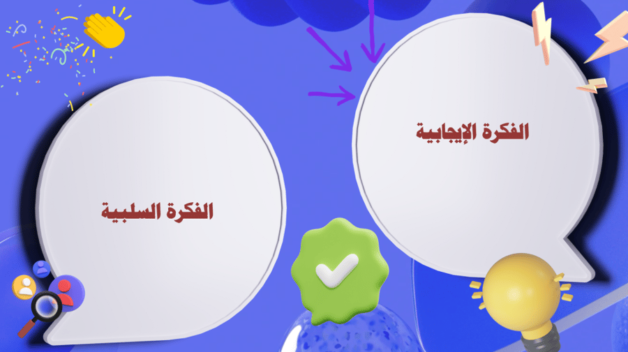 لعبة بوربوينت (اعكس الفكرة-استراتيجية التفكير الايجابي)