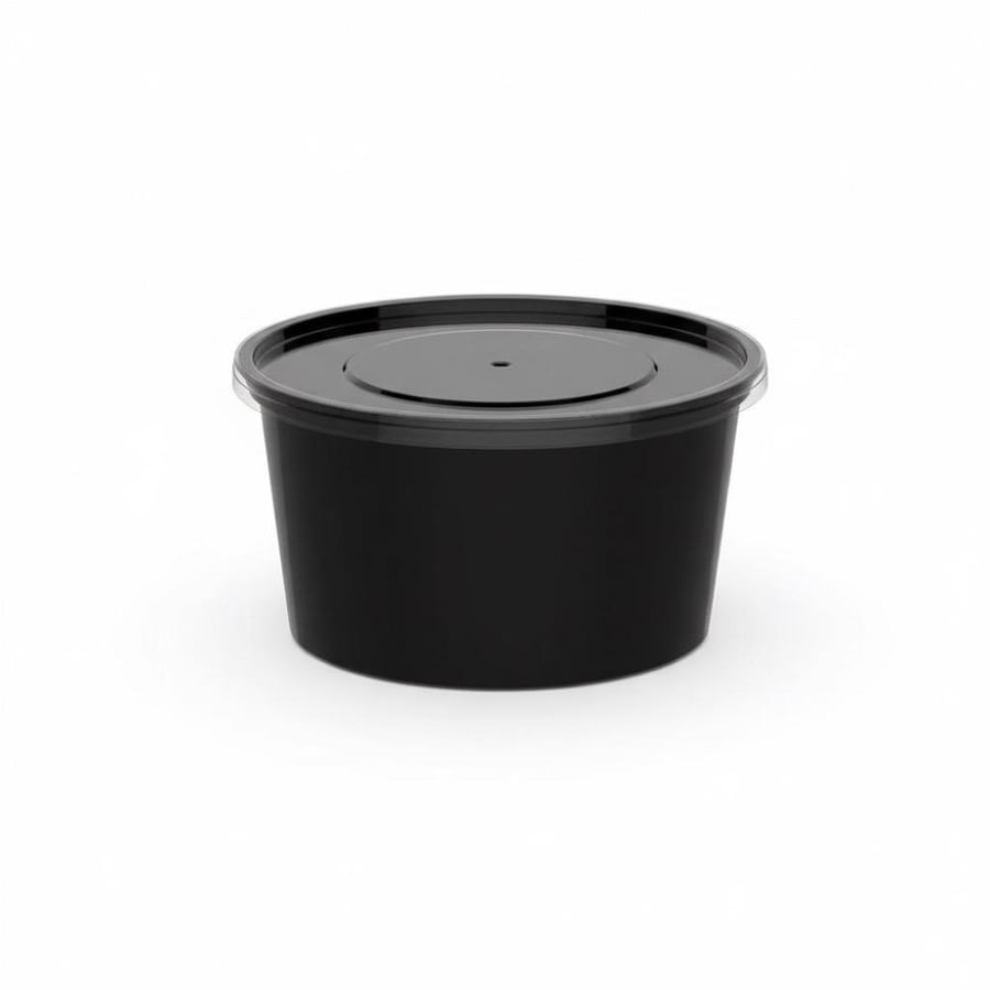 علبة تخزين طعام دائرية 450ML (BPF)