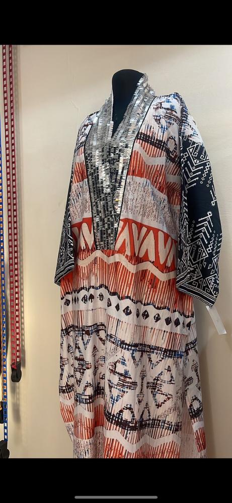 جلابية قطن خفيف فري سايز مناسب لقياسات (M-L-XL)