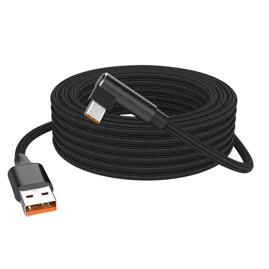 كابل USB-C سريع الشحن 6A بطول 3–5 متر