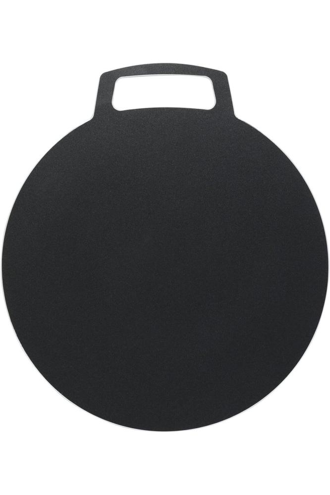Aluminum Non Stick Flat Crepe Pan, 30 cm, Black / Brown ( 210/30 ) Flat Tawa Pancake Dosa Chapati