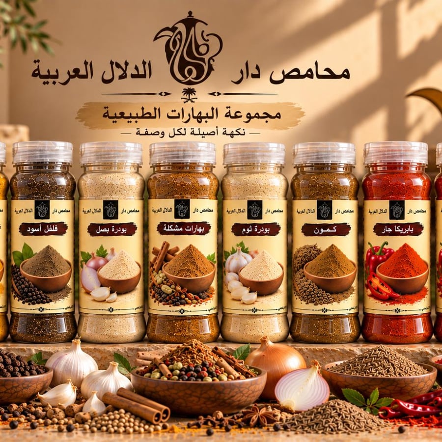 مجموعة البهارات الطبيعية
