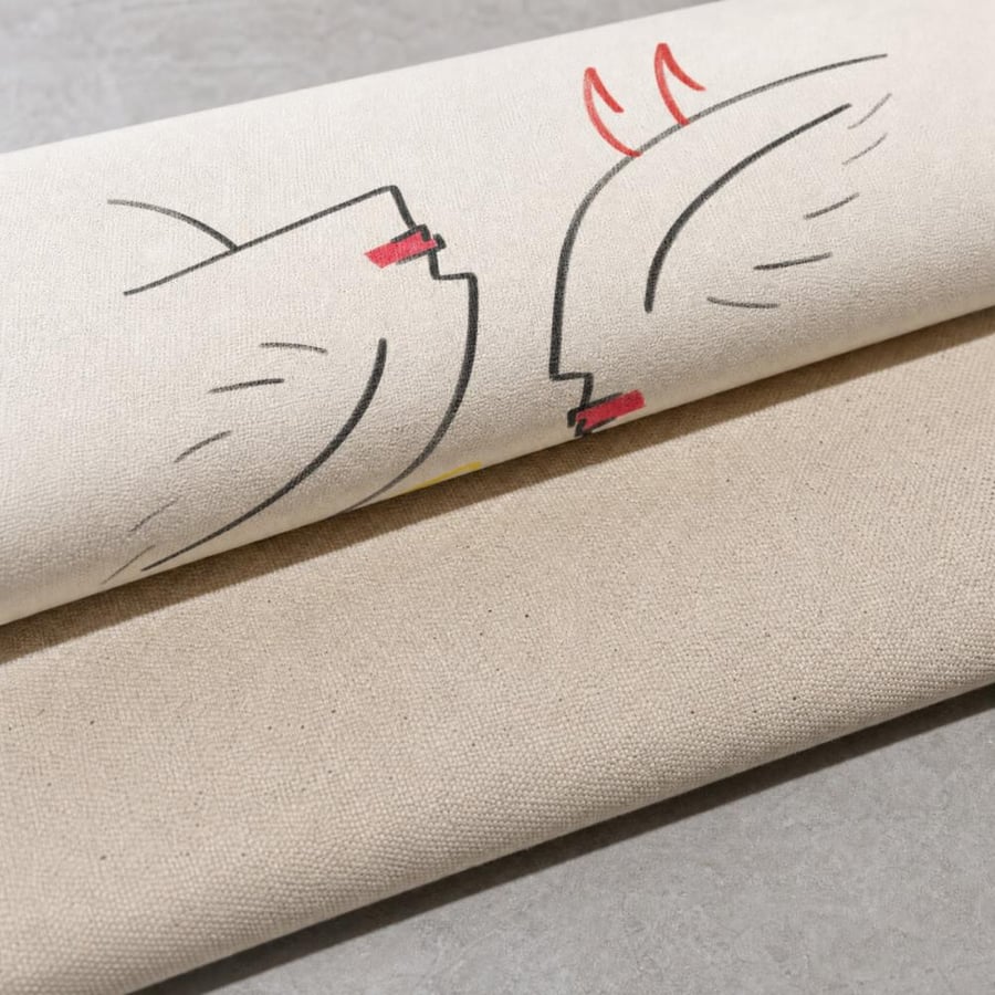 Gemini no 1 - canvas detail