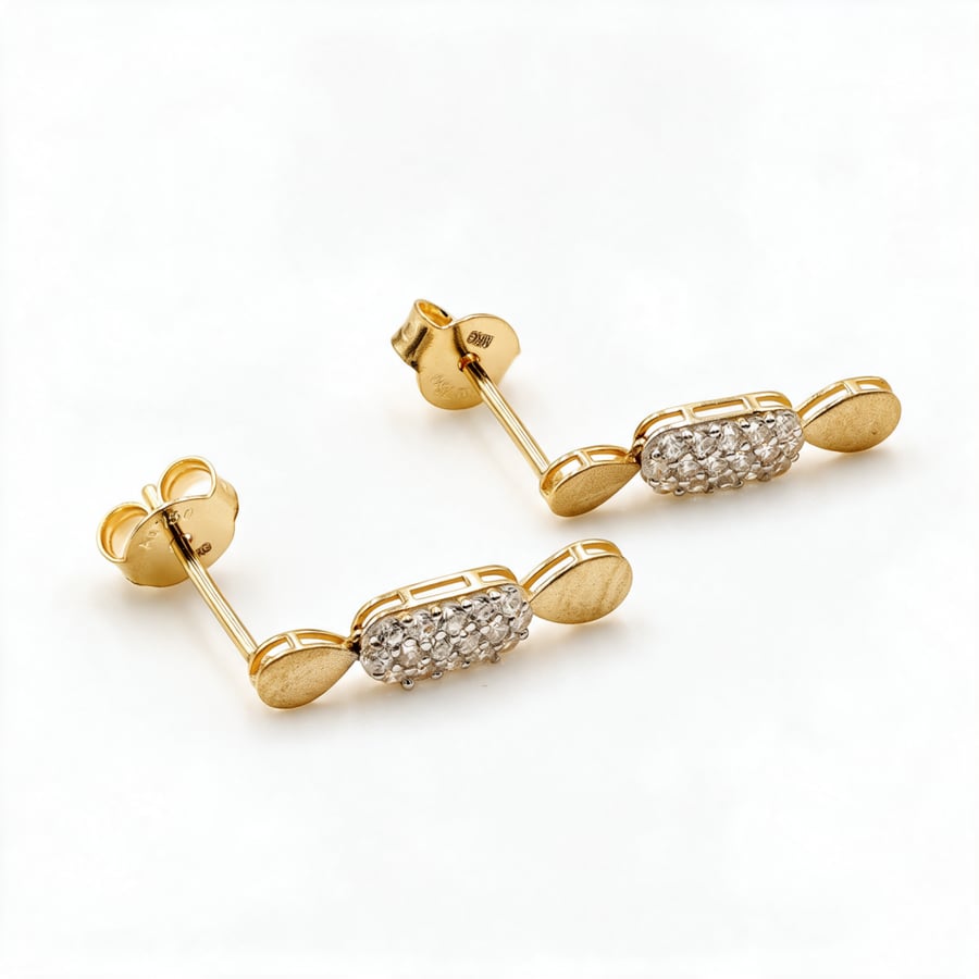 طقم ذهب  - عيار 18