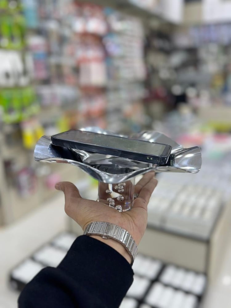 صواني استيل قطعة واحدة 23 سم