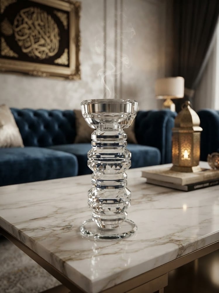 مبخرة كريستال فاخرة