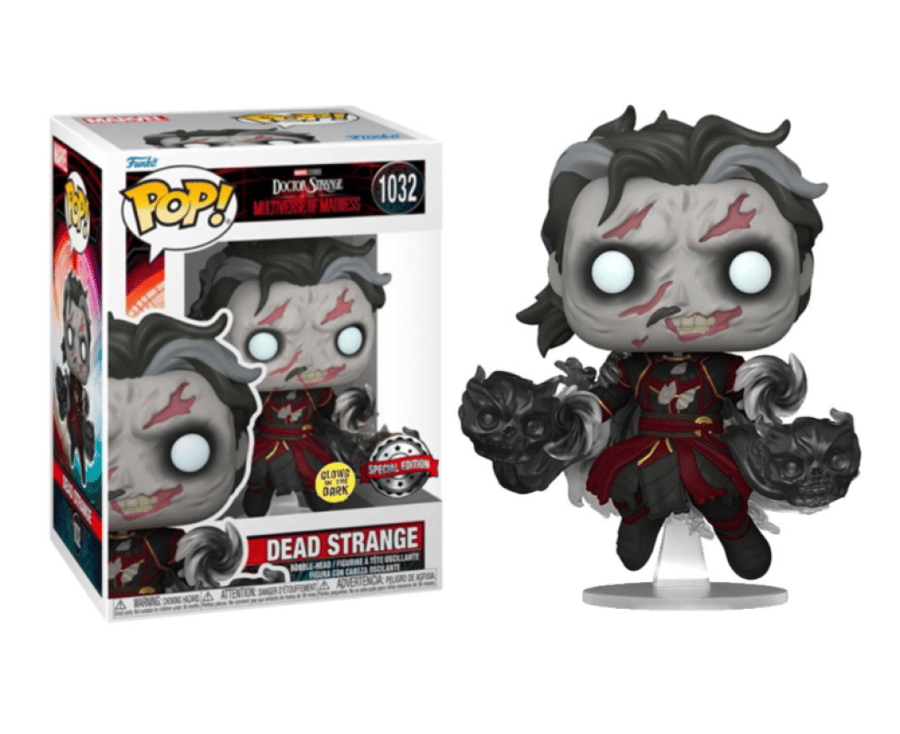 Funko Marvel Hot Topic Doctor Dead Strange Zombie GLOW فونكو مارفل سترينج زومبي مضيء