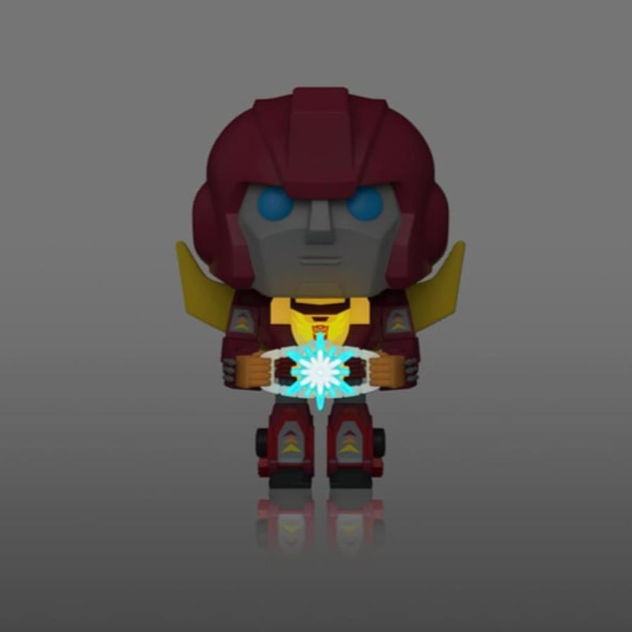 Funko Transformers Hot Rod with Matrix (Glow) (Elite Limited 7500 PCs) فونكو ترانسفورمرز حصري محدود و مضيء