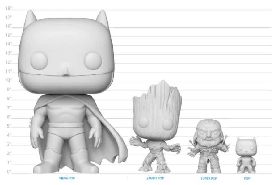 Funko Jumbo 10 inch Star Wars Mandalorian with The Grogu Child 380 فونكو كبير 10 انش
