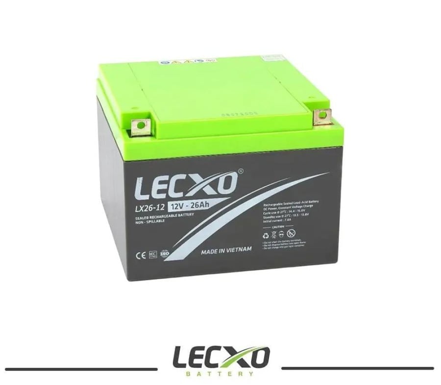 بطارية قابلة لإعادة الشحن 12V 26AH