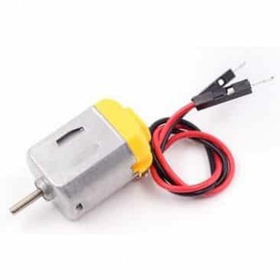 محرك DC 3v 6v مع سلك