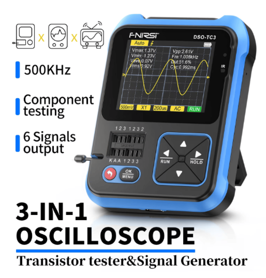 FNIRSI DSO-TC3 3 in 1